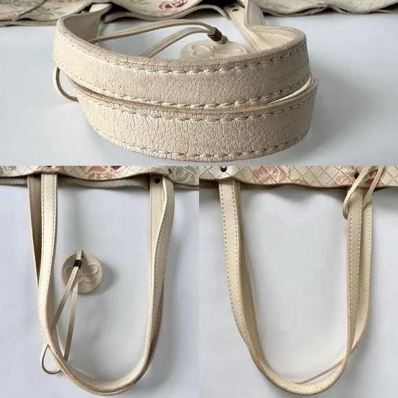 ✨Authentic BOTTEGA VENETA Intrecciatomirage Butterfly Leather Tote Bag Cream - Picture 10 of 16